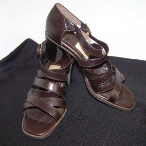 SPA Easy Spirit brown Strappy Heels